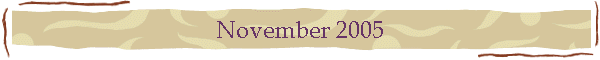 November 2005